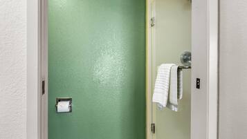 Desk, blackout drapes, iron/ironing board, WiFi (free)
