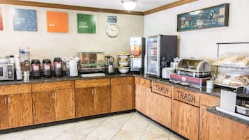 Free continental breakfast