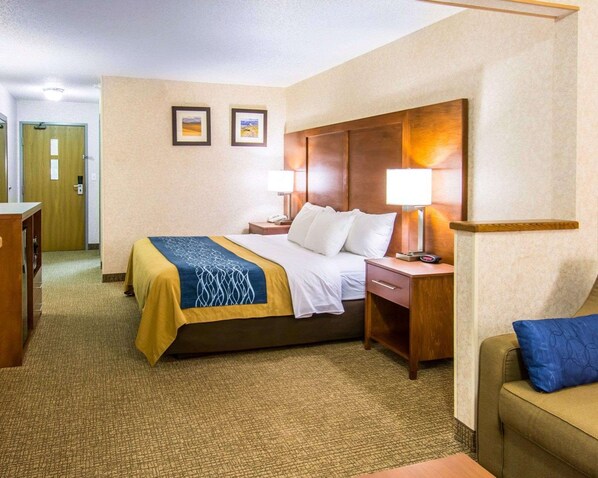 Desk, iron/ironing board, free WiFi, bed sheets