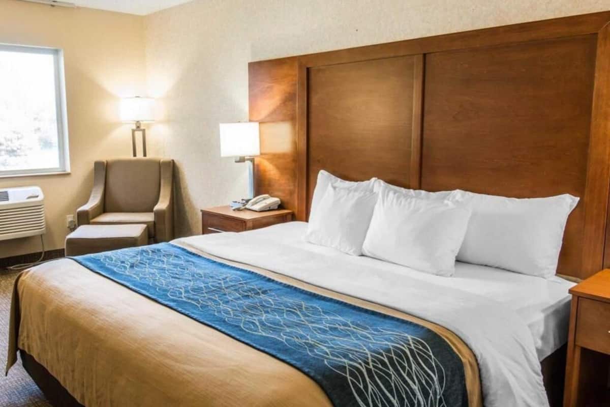 Desk, iron/ironing board, free WiFi, bed sheets
