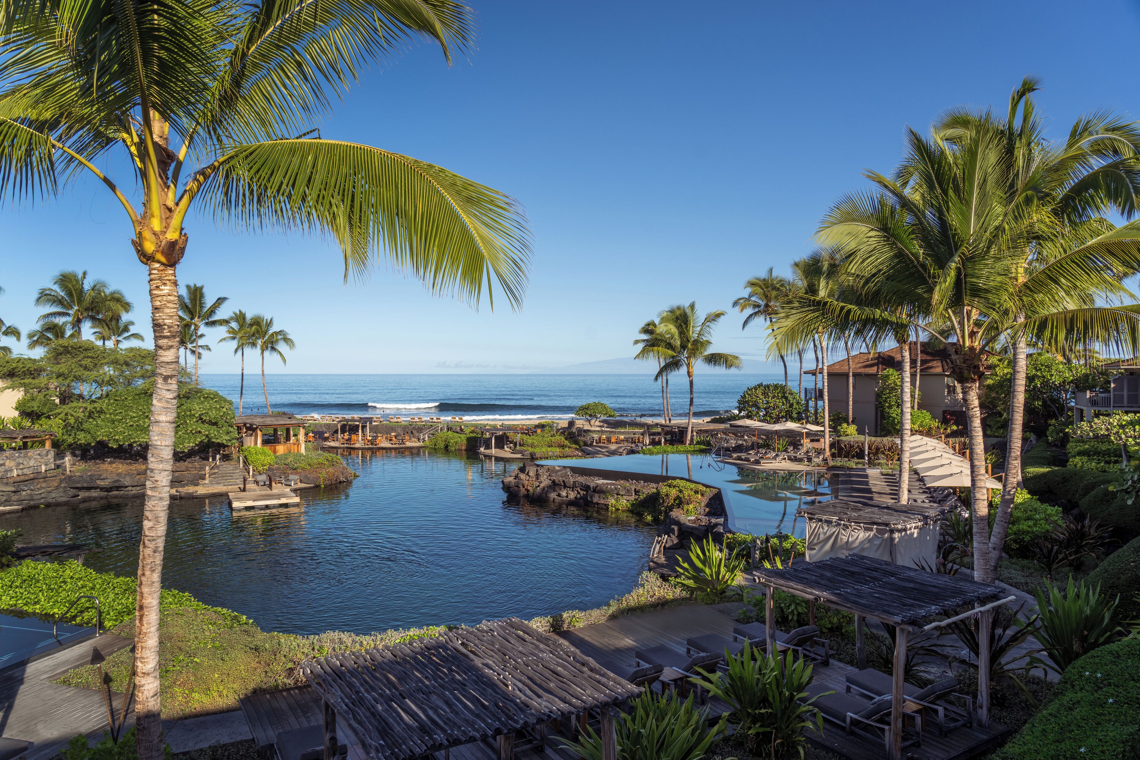 7 outdoor pools, pool cabanas (surcharge), pool umbrellas