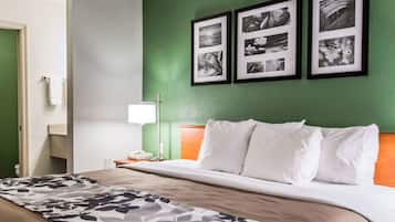 Desk, iron/ironing board, free WiFi, bed sheets