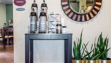 Free daily on-the-go breakfast