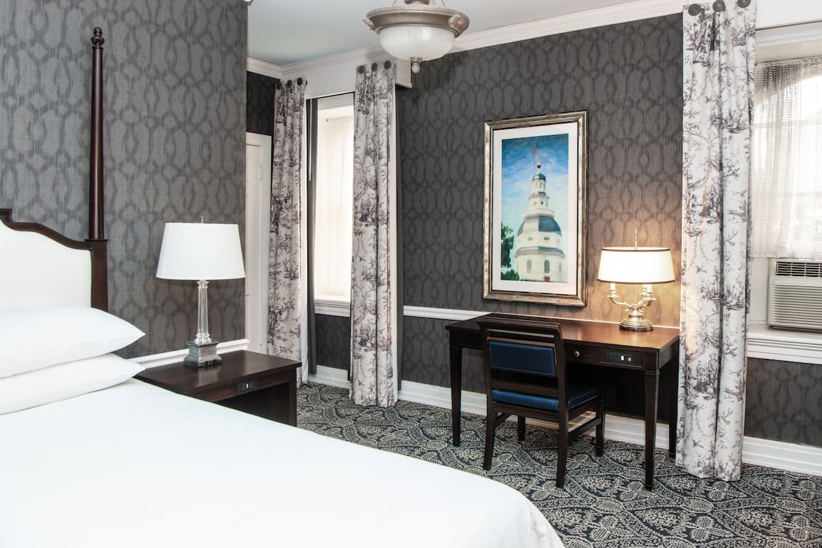 Room, 1 King Bed (Maryland Inn) | Premium bedding, down comforters, individually decorated