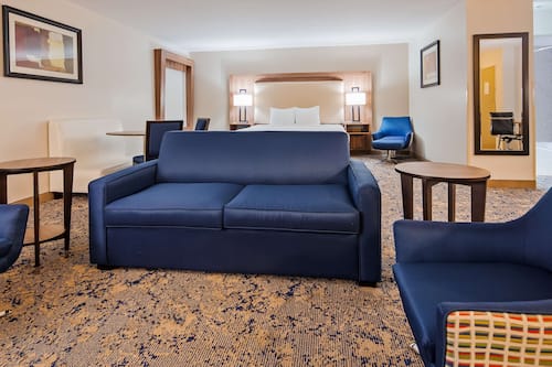 Suite, 1 très grand lit, non-fumeur (with Sofabed) | Literie de qualité, lit avec matelas à plateau-coussin, bureau