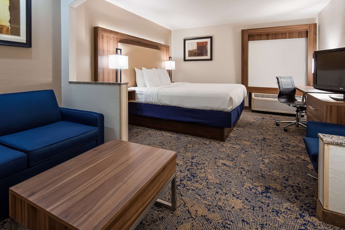 Executive Room, 1 King Bed, Non Smoking, Refrigerator & Microwave (Pet Friendly;with Sofabed) | Premium bedding, pillow-top beds, desk, blackout curtains