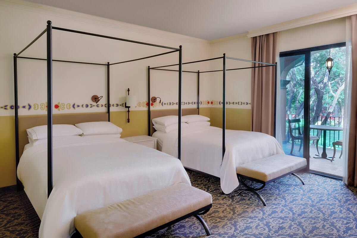Deluxe-Zimmer, 2 Doppelbetten
