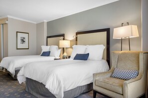 Deluxe Room, 2 Double Beds | Premium bedding, down comforters, pillowtop beds, in-room safe