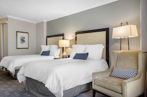 Deluxe Room, 2 Double Beds | 1 bedroom, premium bedding, down duvets, pillow-top beds