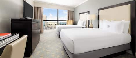 Premier Room, 2 Double Beds (Double-Double) | 1 bedroom, premium bedding, down comforters, pillowtop beds