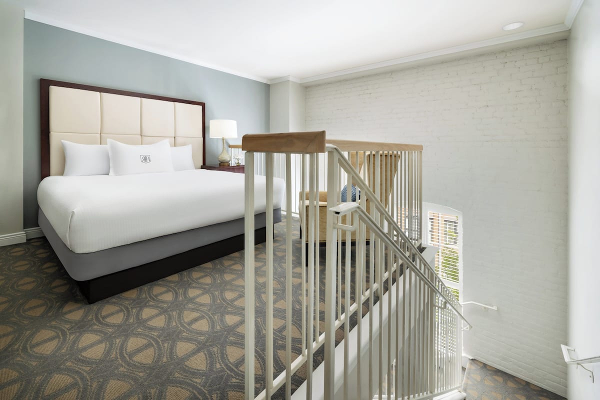 Suíte executiva (Loft) | 1 quarto, roupas de cama premium, edredons de pluma