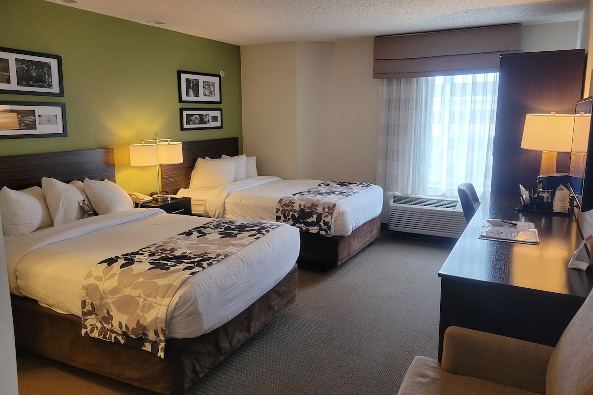 Room, 2 Double Beds, Non Smoking