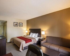 Standard Room, 1 King Bed, Non Smoking | Iron/ironing board, free WiFi, bed sheets