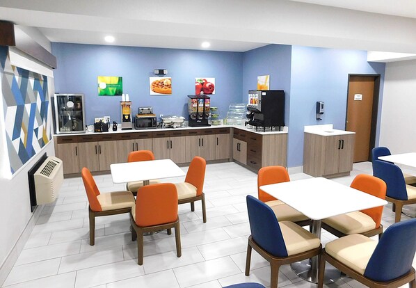 Petit déjeuner continental compris tous les jours