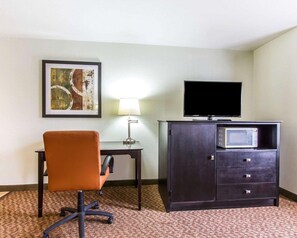 Desk, iron/ironing board, free WiFi, bed sheets