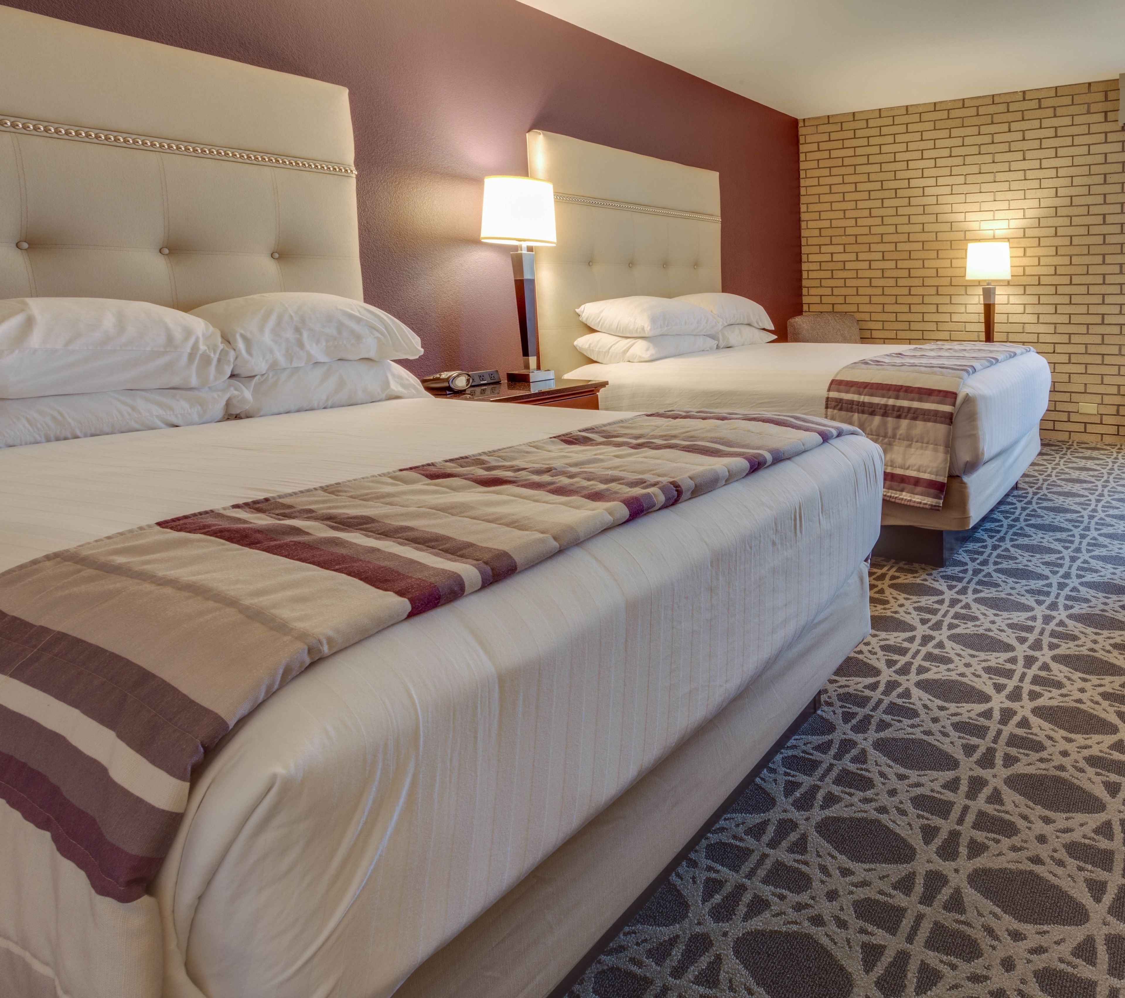 desk, blackout curtains, iron/ironing board, free cots/infant beds