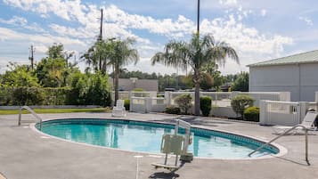 Seasonal outdoor pool