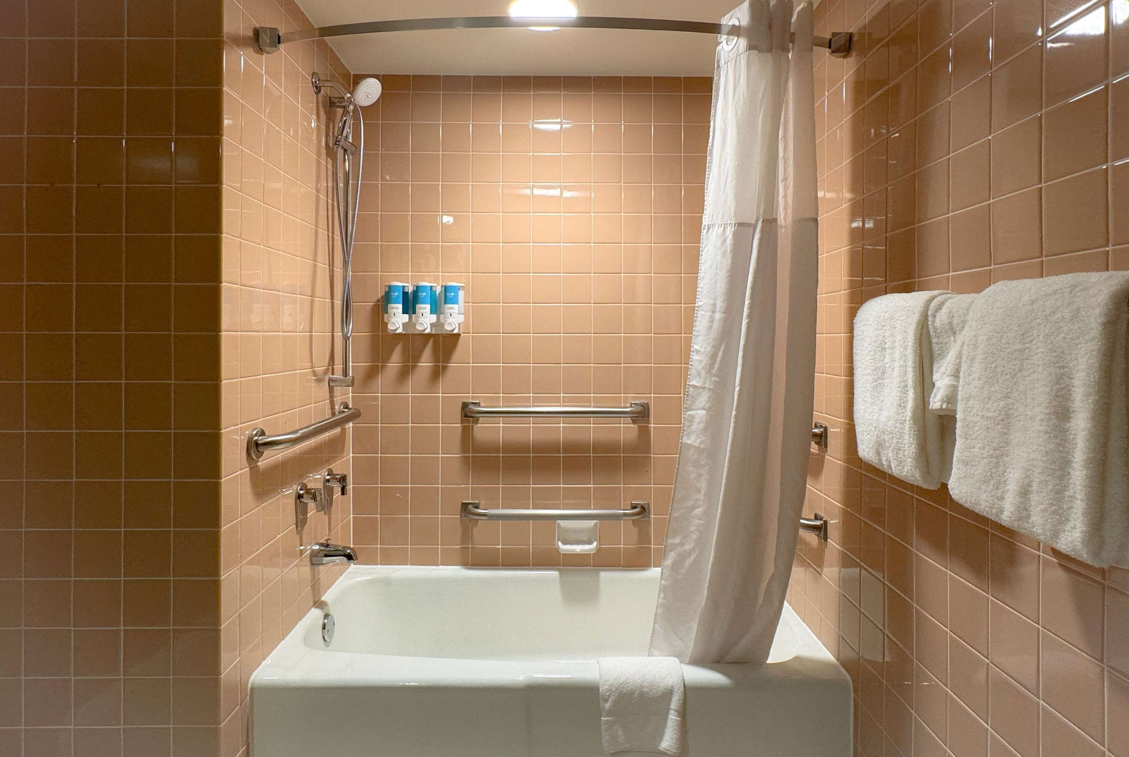 room, 1 king bed, accessible, non smoking (mobility/hearing, tub w/ grab bars) | accessible bathroom