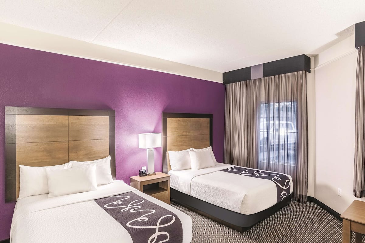 room, 2 double beds, non smoking | premium bedding, pillow-top beds, desk, blackout curtains