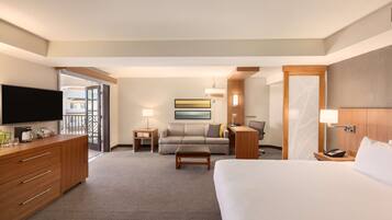 1 bedroom, hypo-allergenic bedding, desk, iron/ironing board