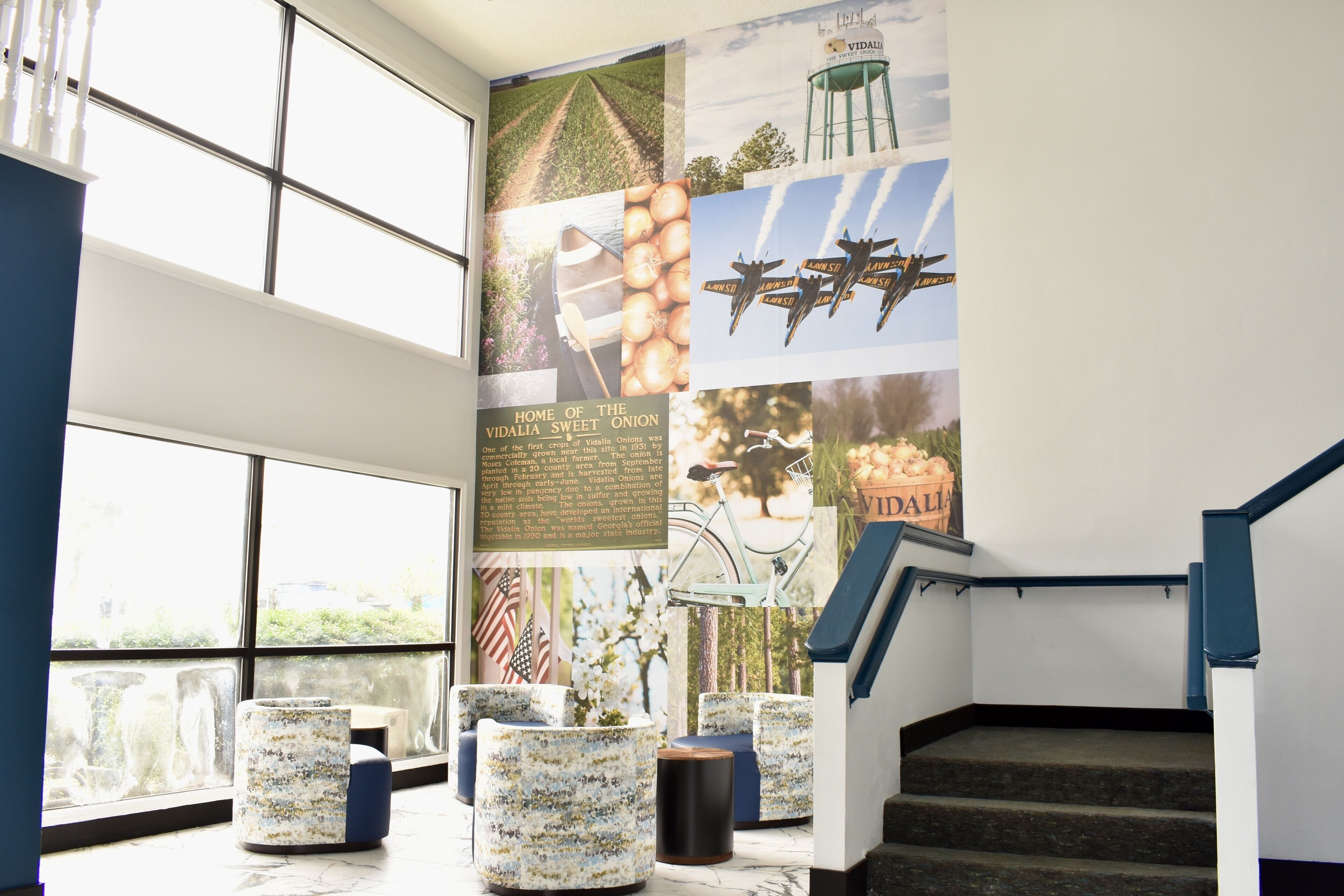 บริเวณนั่งเล่นที่ล็อบบี้