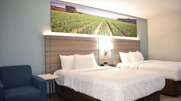 Room, 2 Queen Beds, Non Smoking | Desk, iron/ironing board, rollaway beds, free WiFi