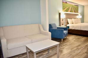 Suite, 1 King Bed, Non Smoking | Desk, iron/ironing board, rollaway beds, free WiFi