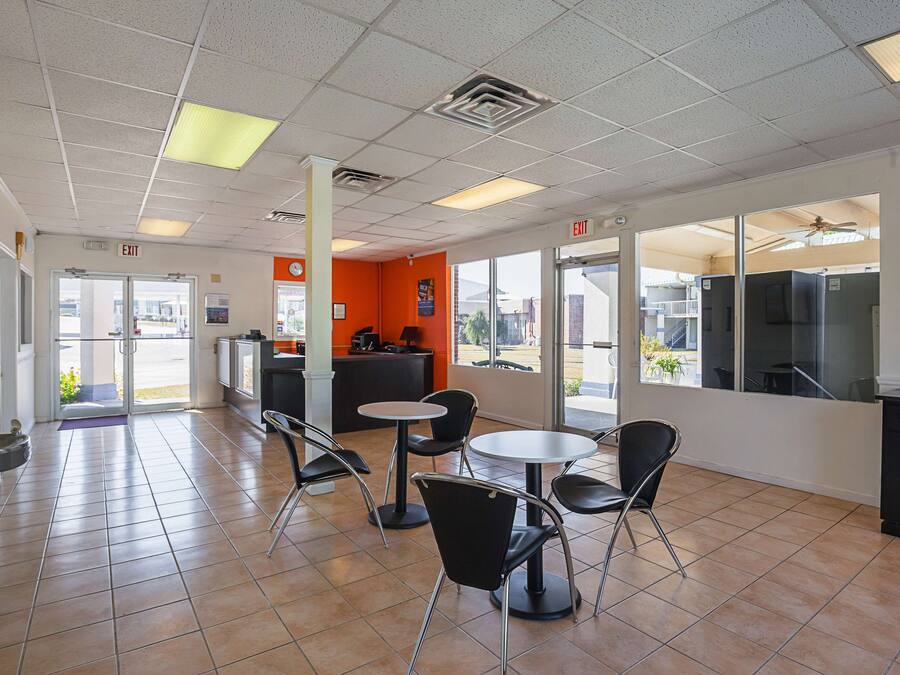 Zona de estar del vestíbulo