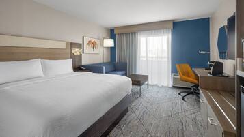 Standardzimmer, 1 King-Bett, Balkon | Hochwertige Bettwaren, Zimmersafe, Schreibtisch, Verdunkelungsvorhänge