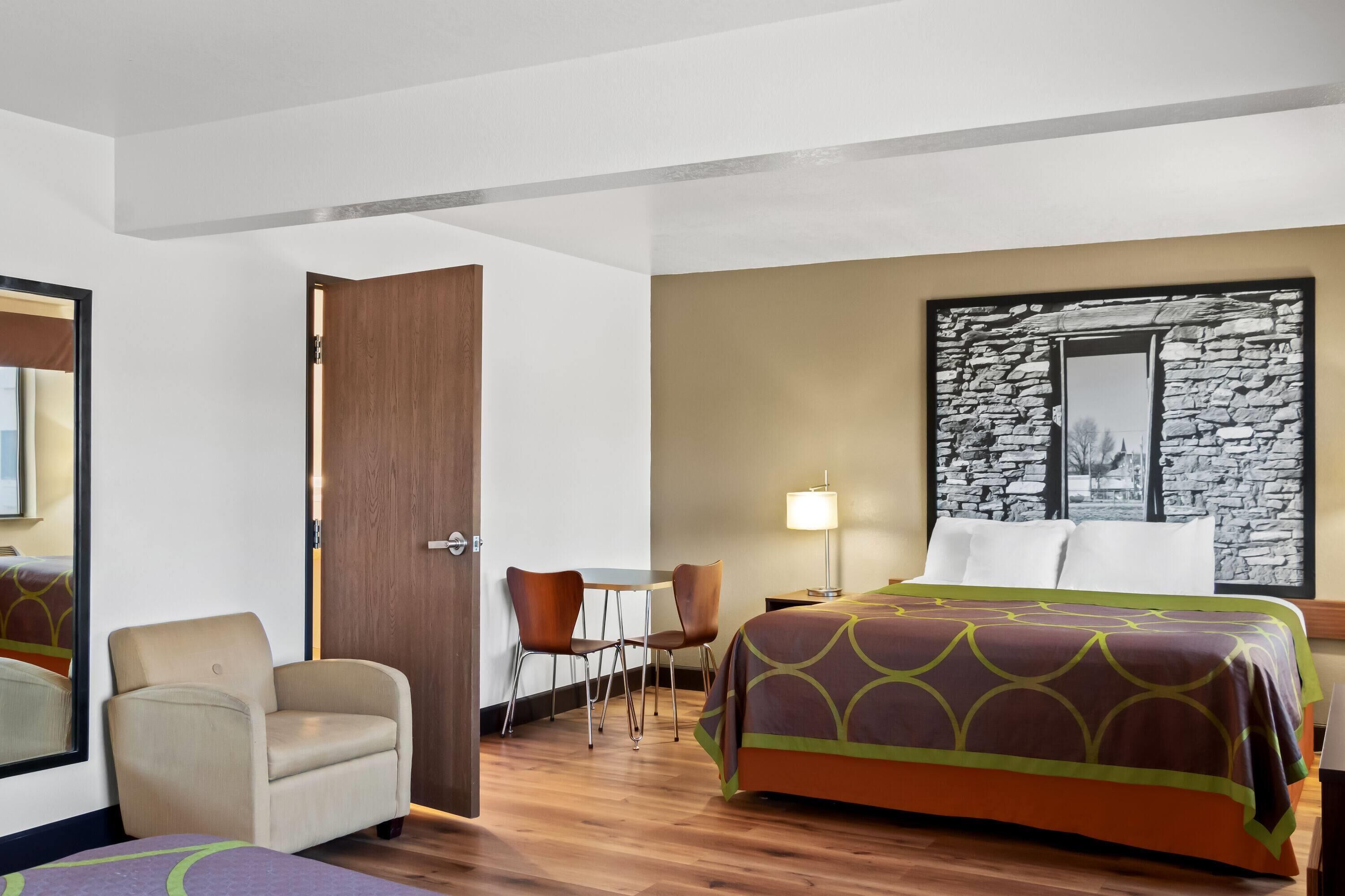 Room, Multiple Beds, Accessible, Non Smoking (Mobility) | Desk, blackout drapes, iron/ironing board, free cribs/infant beds