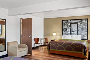 Room, Multiple Beds, Accessible, Non Smoking (Mobility) | Desk, blackout drapes, iron/ironing board, free cribs/infant beds - Super 8 by Wyndham Santa Rosa (Santa Rosa)