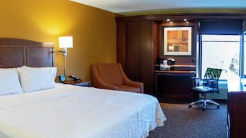 Egyptian cotton sheets, premium bedding, pillow-top beds, desk