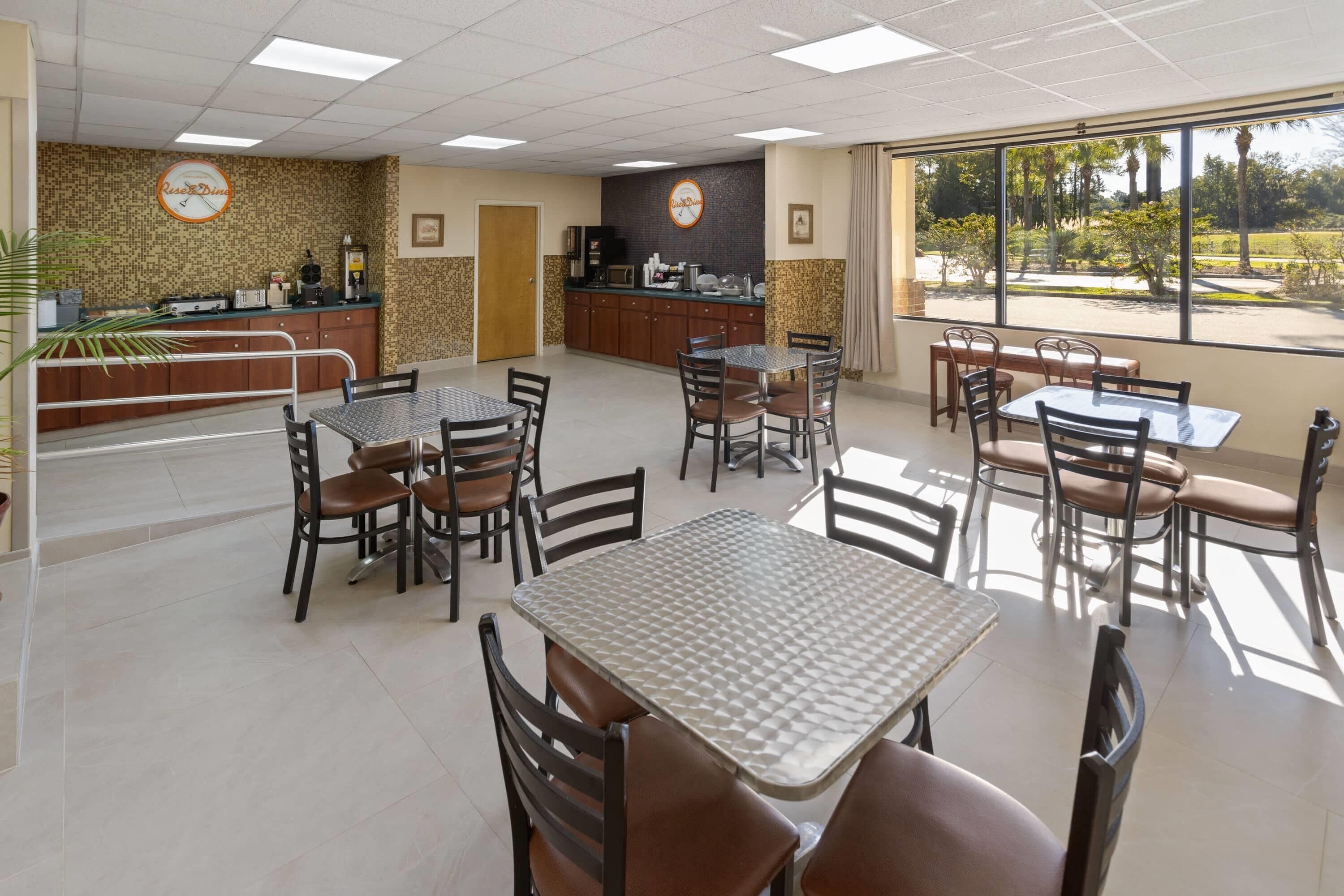 Free daily on-the-go breakfast 