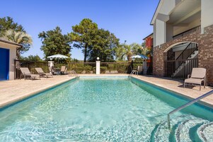 Seasonal outdoor pool