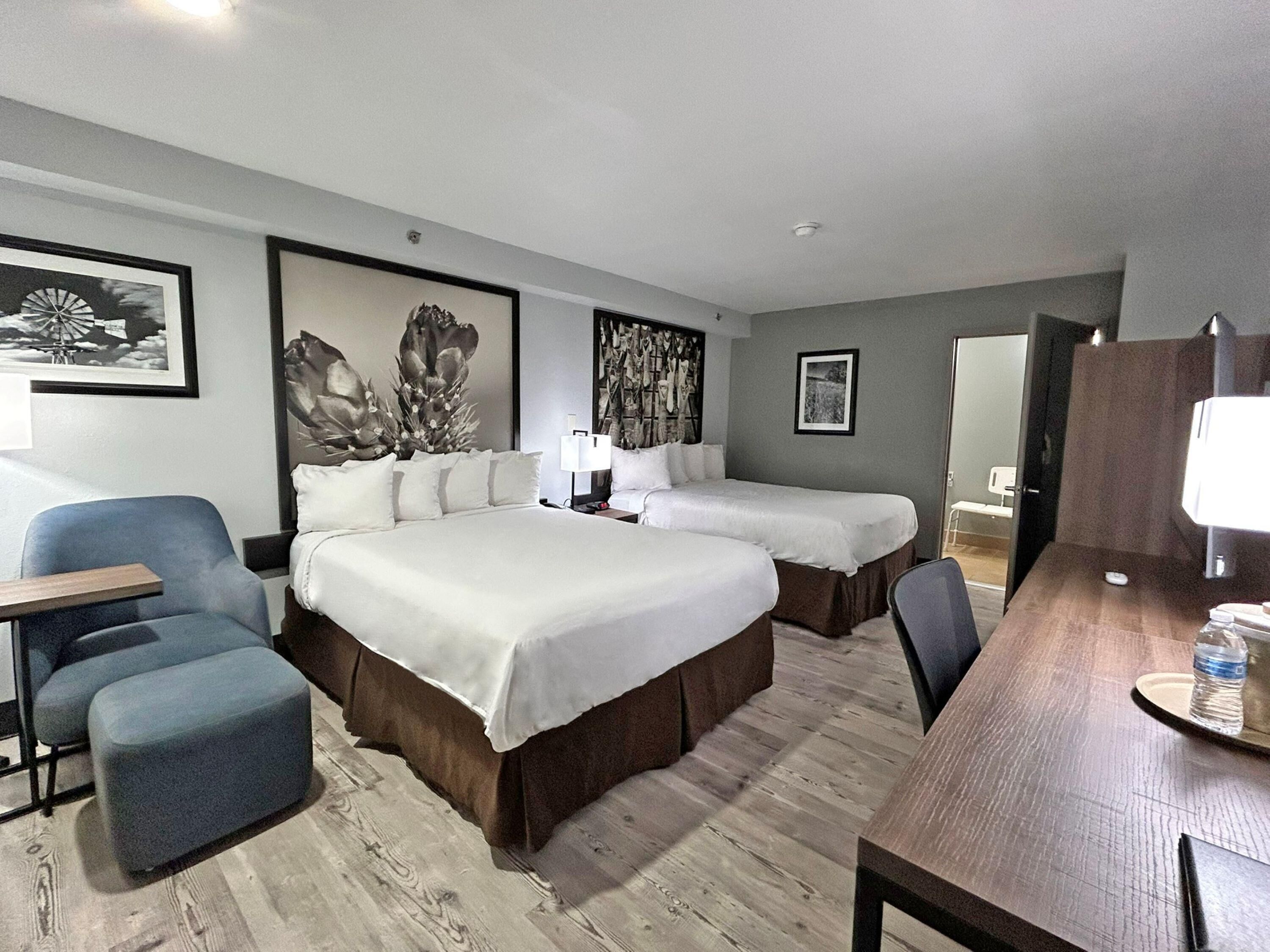 Ropa de cama de alta calidad y camas con pillow-top 