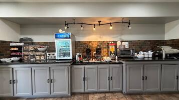 Free daily on-the-go breakfast