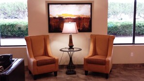 Lobby sitting area