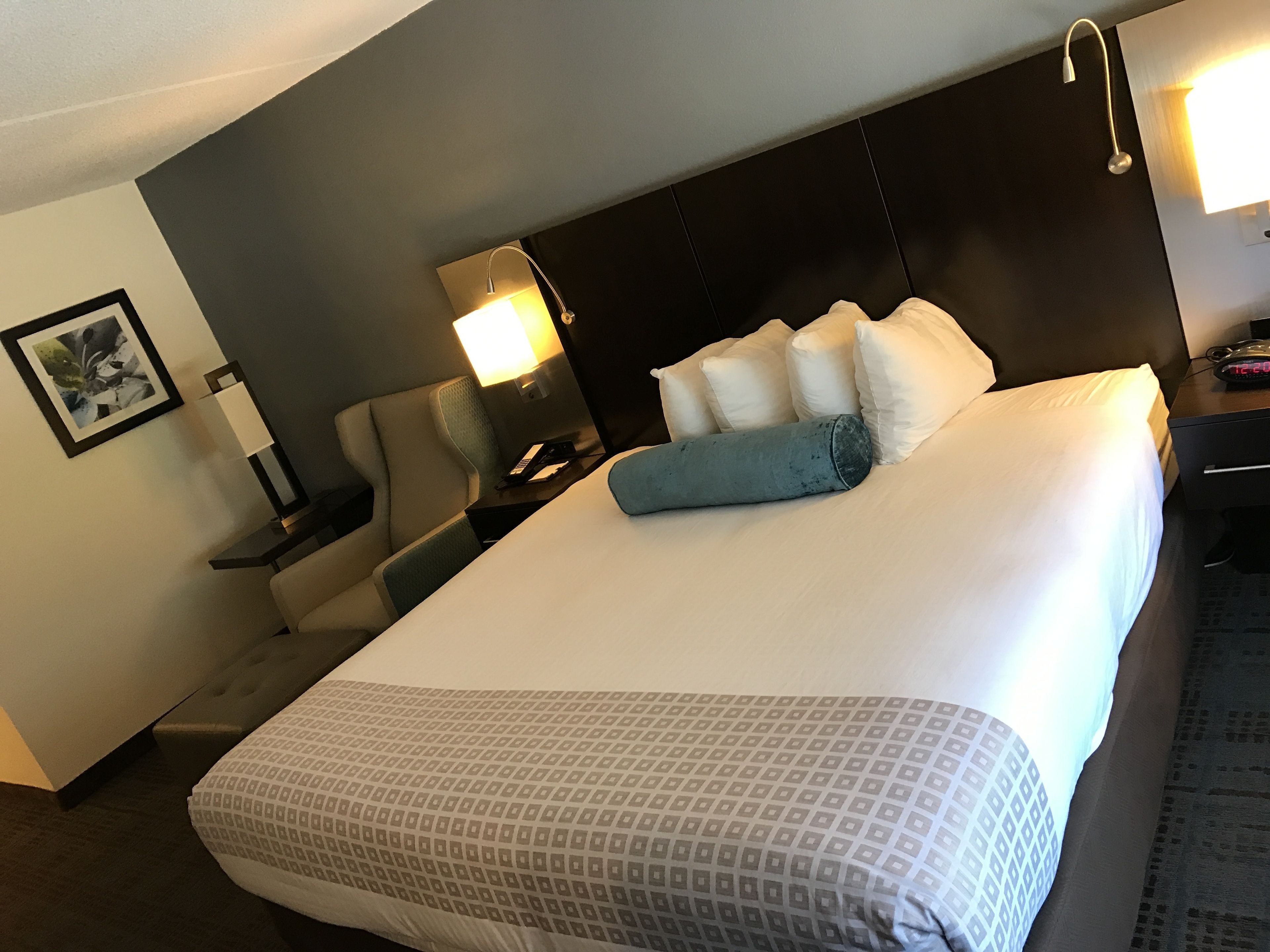 in-room safe, desk, laptop workspace, iron/ironing board