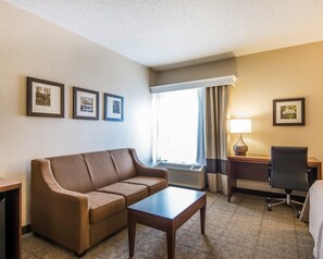 In-room safe, desk, blackout drapes, iron/ironing board
