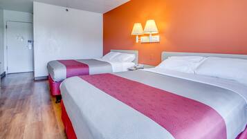 Free WiFi, bed sheets