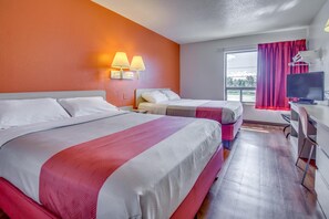 Free WiFi, bed sheets