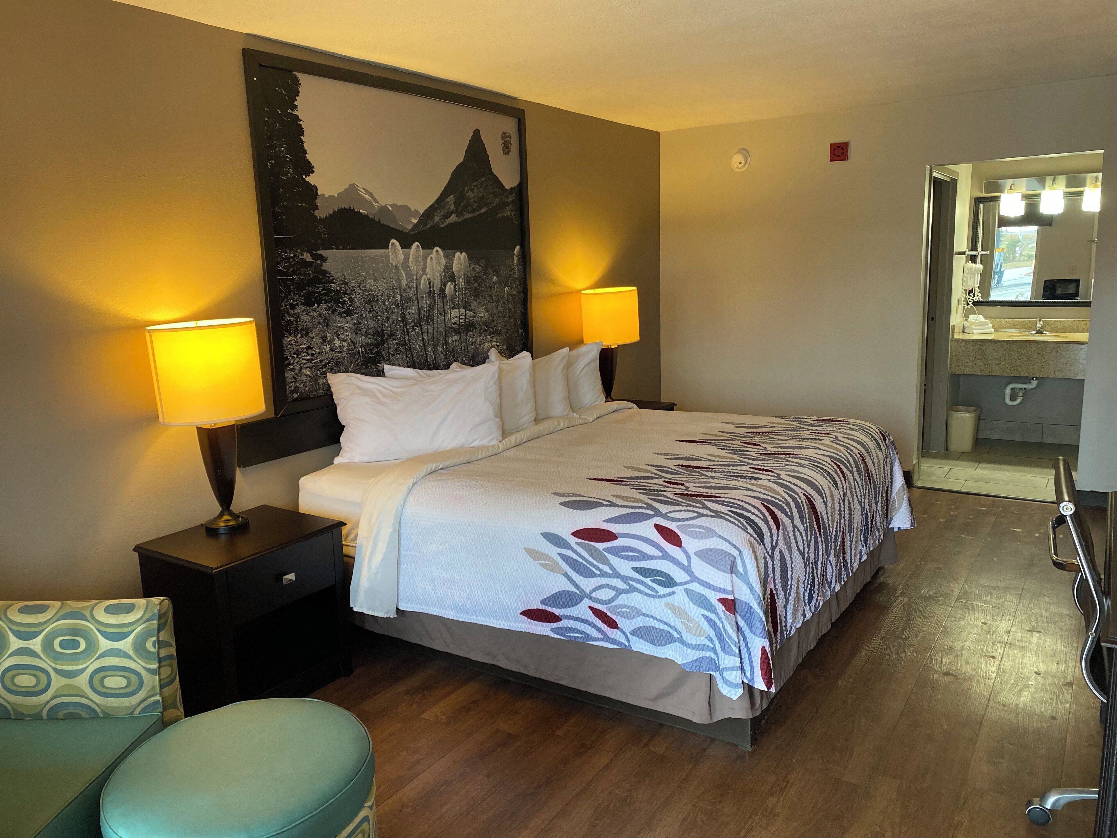 Schreibtisch, kostenloses WLAN, Bettwäsche