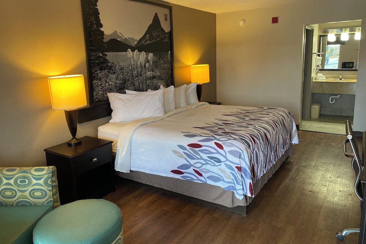 Schreibtisch, kostenloses WLAN, Bettwäsche