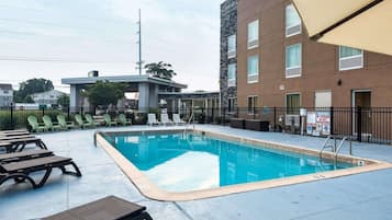 Seasonal outdoor pool
