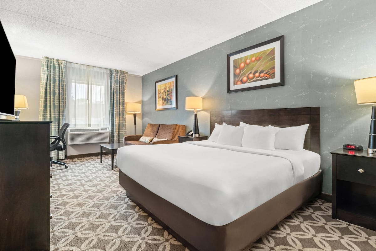 Premium bedding, in-room safe, desk, blackout drapes