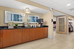 Free buffet breakfast