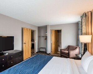 Suite, 1 King Bed with Sofa bed, Non Smoking | Premium bedding, in-room safe, desk, blackout drapes