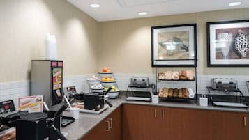 Free buffet breakfast