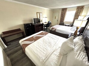 Desk, iron/ironing board, free WiFi, bed sheets