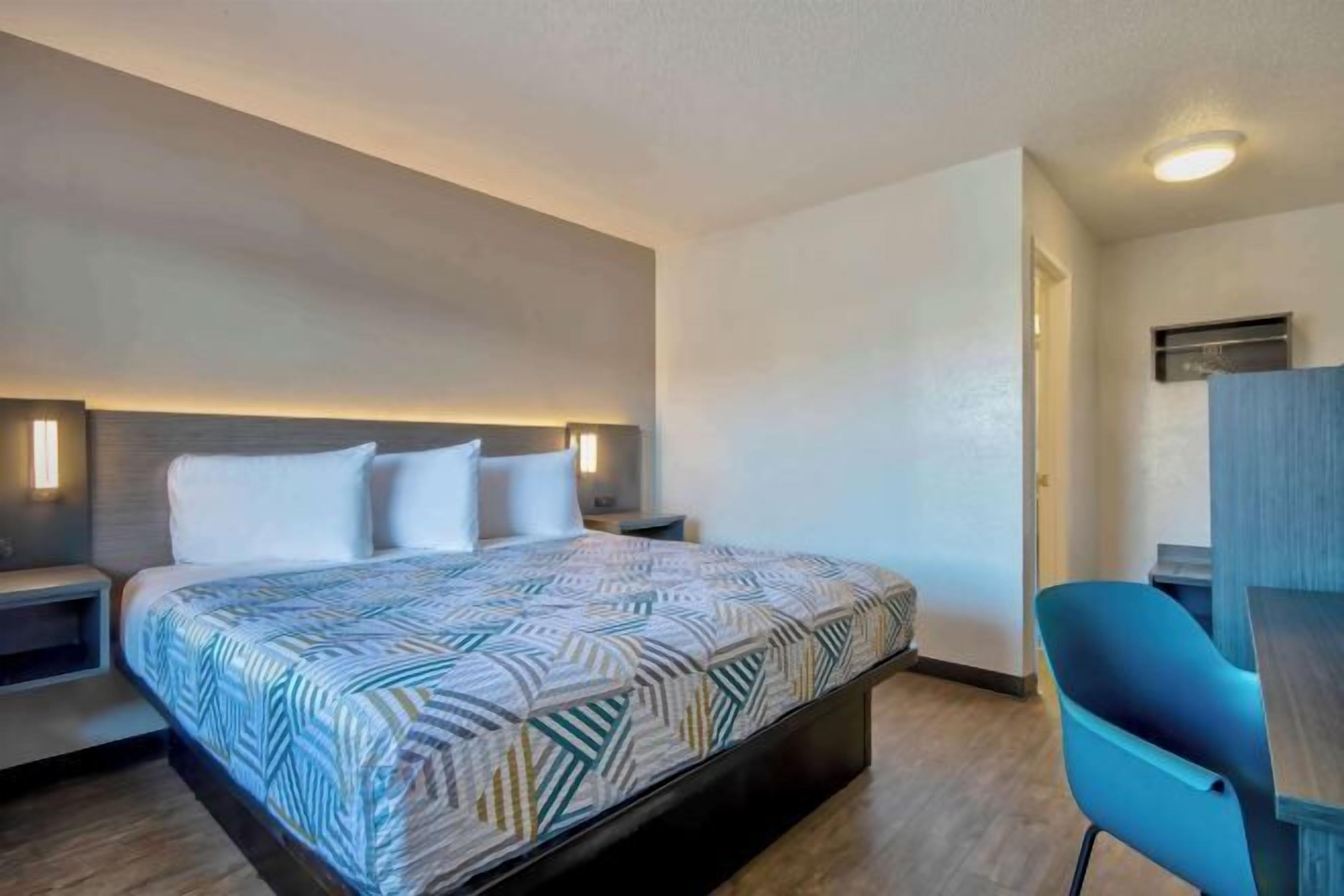 Wi-Fi de cortesia, roupa de cama